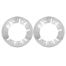  2 Pezzi Copri Stufa Fuoco in